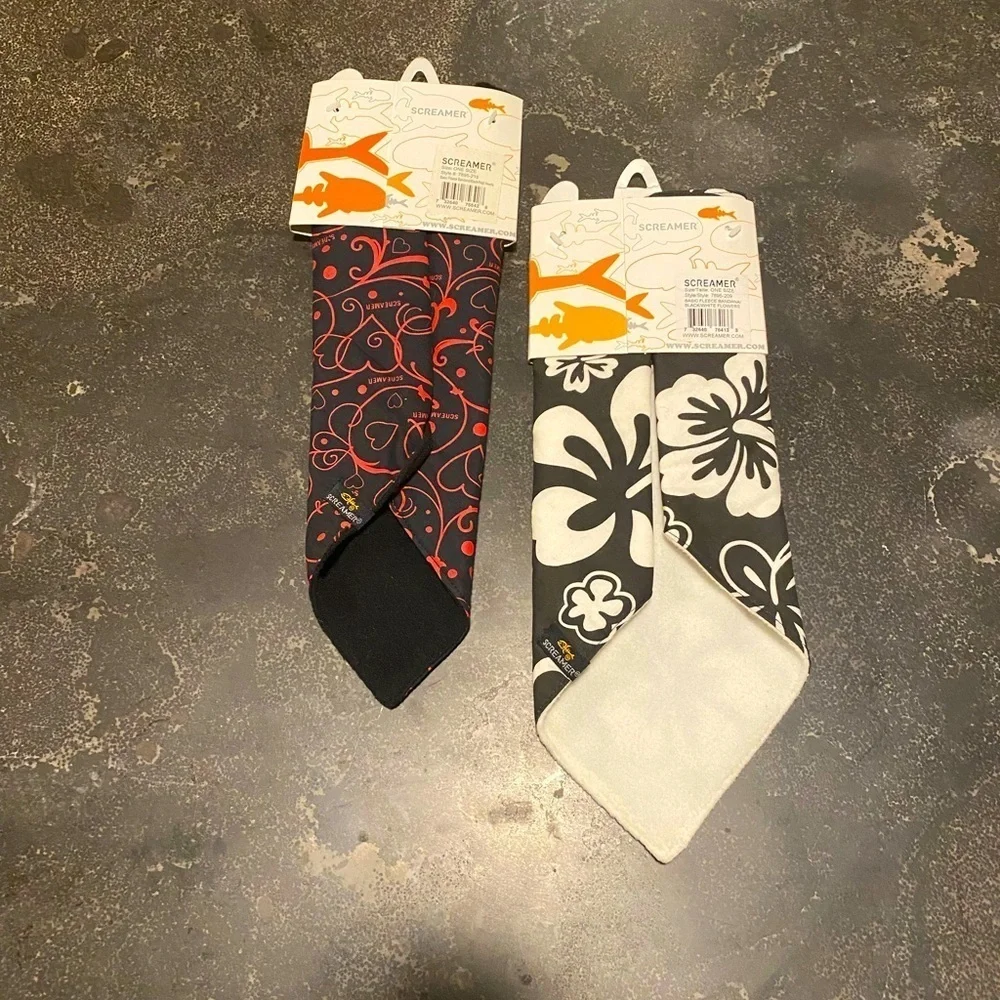 NWT Screamer Fleece Winter Ski Bandana Scarf Set - Pack of 2